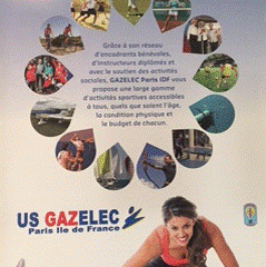 Le sport avec l'US GAZELEC