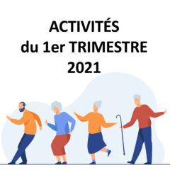 Activités des inactifs 1er trimestre 2021